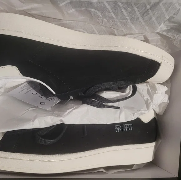 adidas | Shoes | Adidas Superstar New York Black Mens 5 | Poshmark